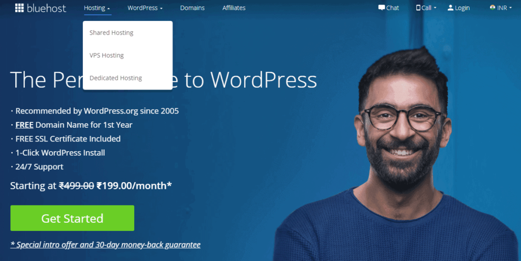 Bluehost Coupons India