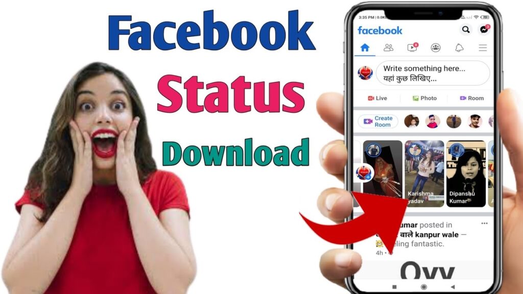 FB status video