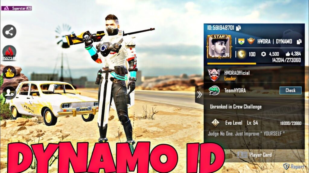Hydra Dynamo's PUBG Mobile