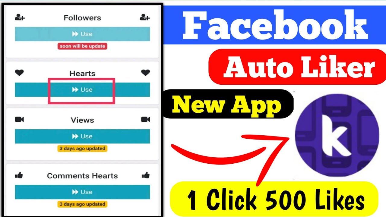 500 Likes Auto Liker APK