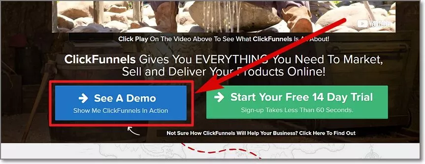 Free Demo & Tutorial of ClickFunnels