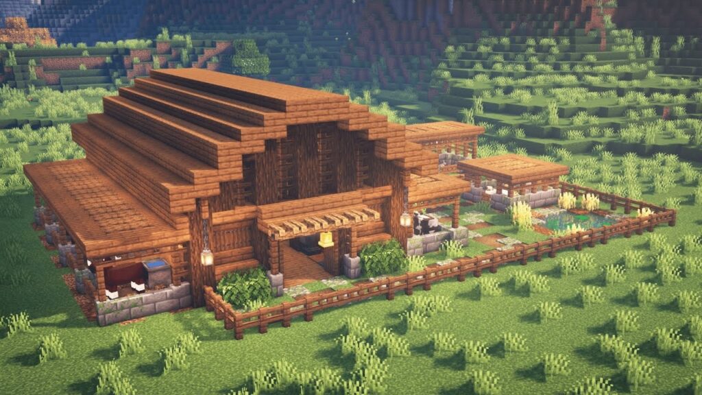 Minecraft Barn