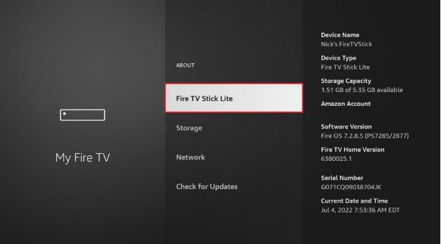 Fire TV Stick