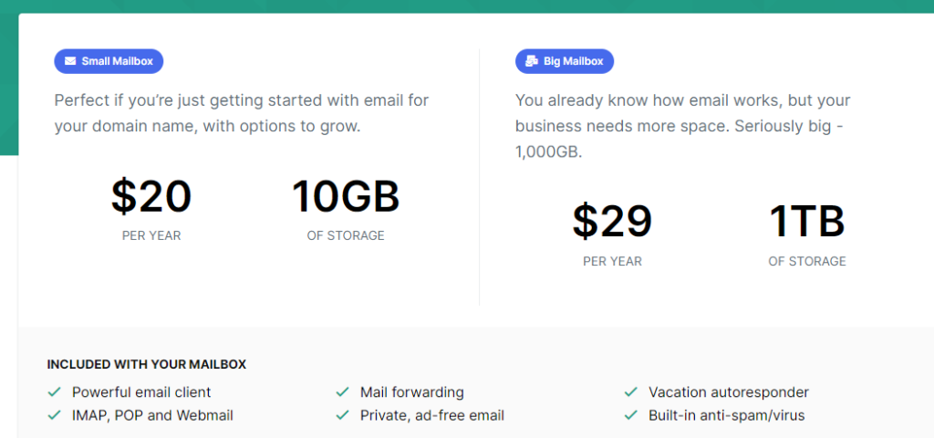 Hover Email 