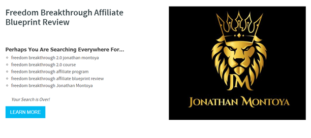 Freedom Breakthrough affiliate blueprint review