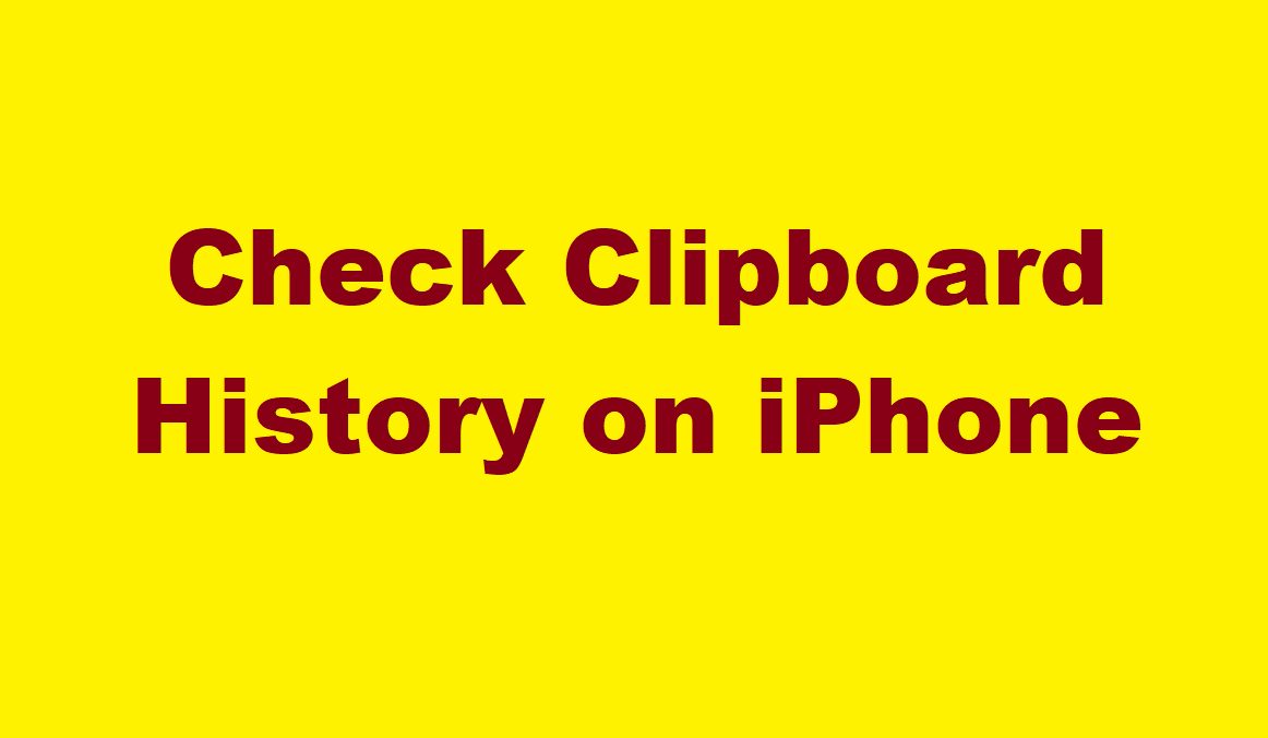How To Delete Search History On iPhone?